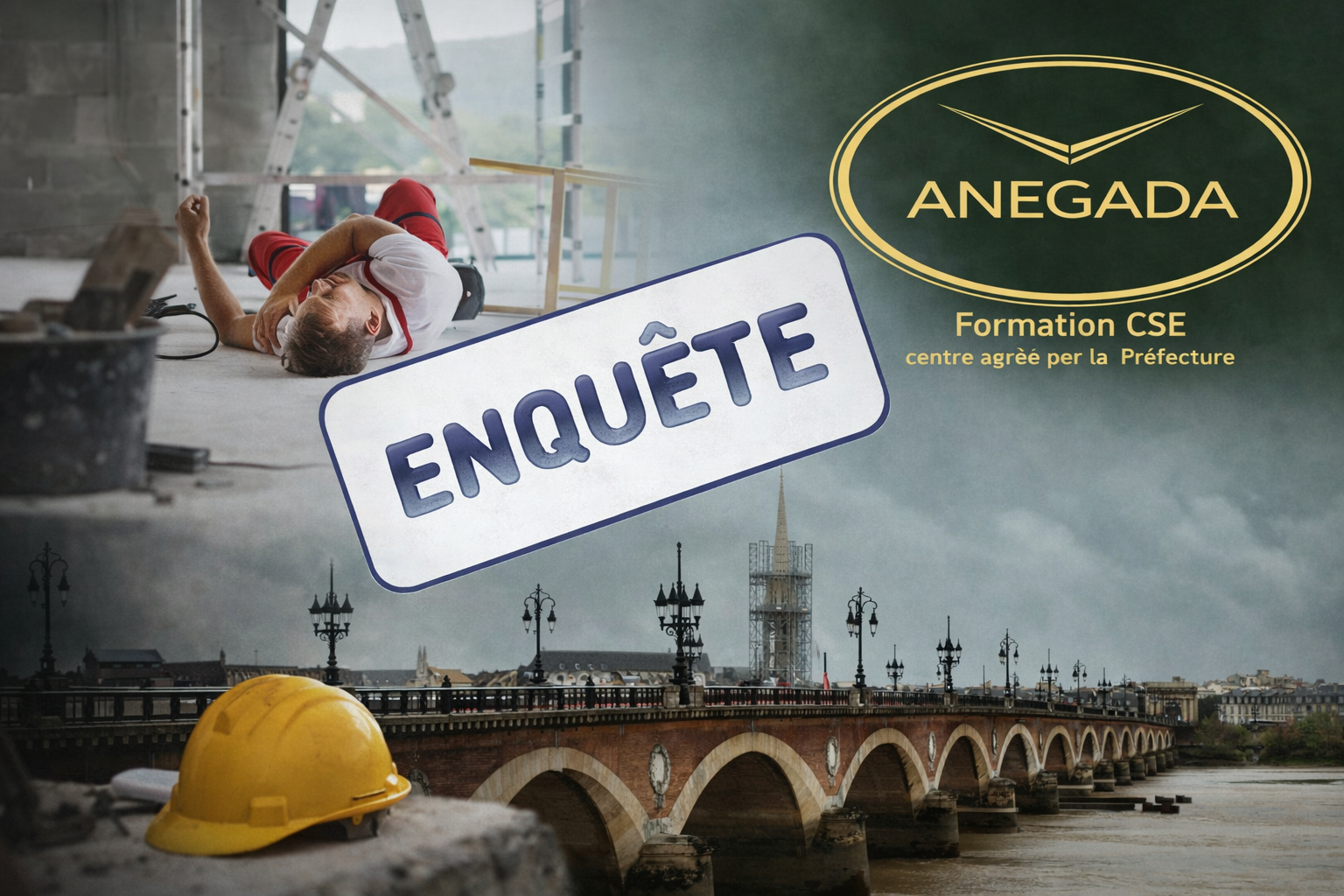 Enquête accident du travail à Bordeaux : rôle du CSE