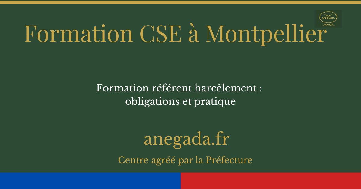 Formation référent harcèlement Montpellier : obligations et pratique