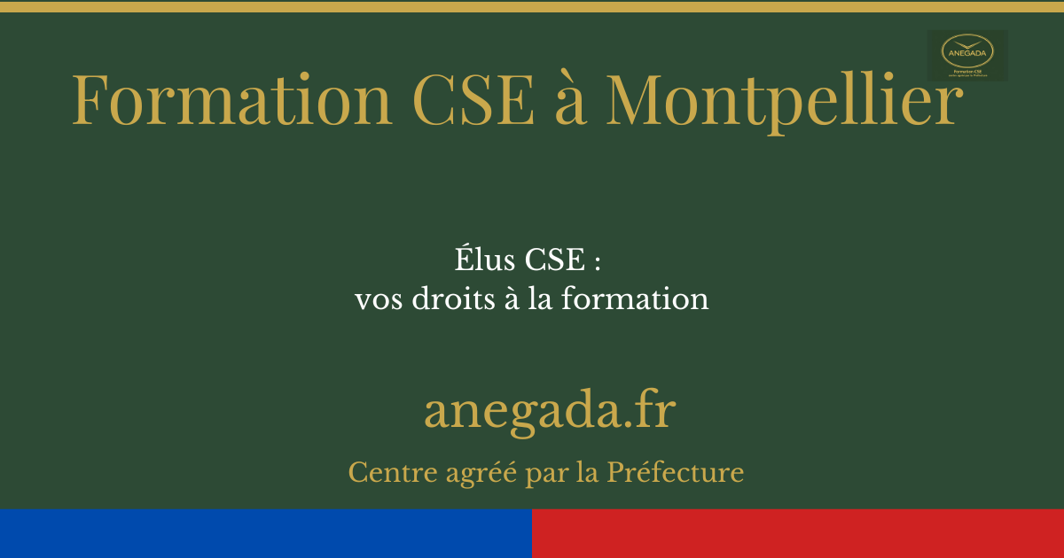 Élus CSE à Montpellier : vos droits à la formation