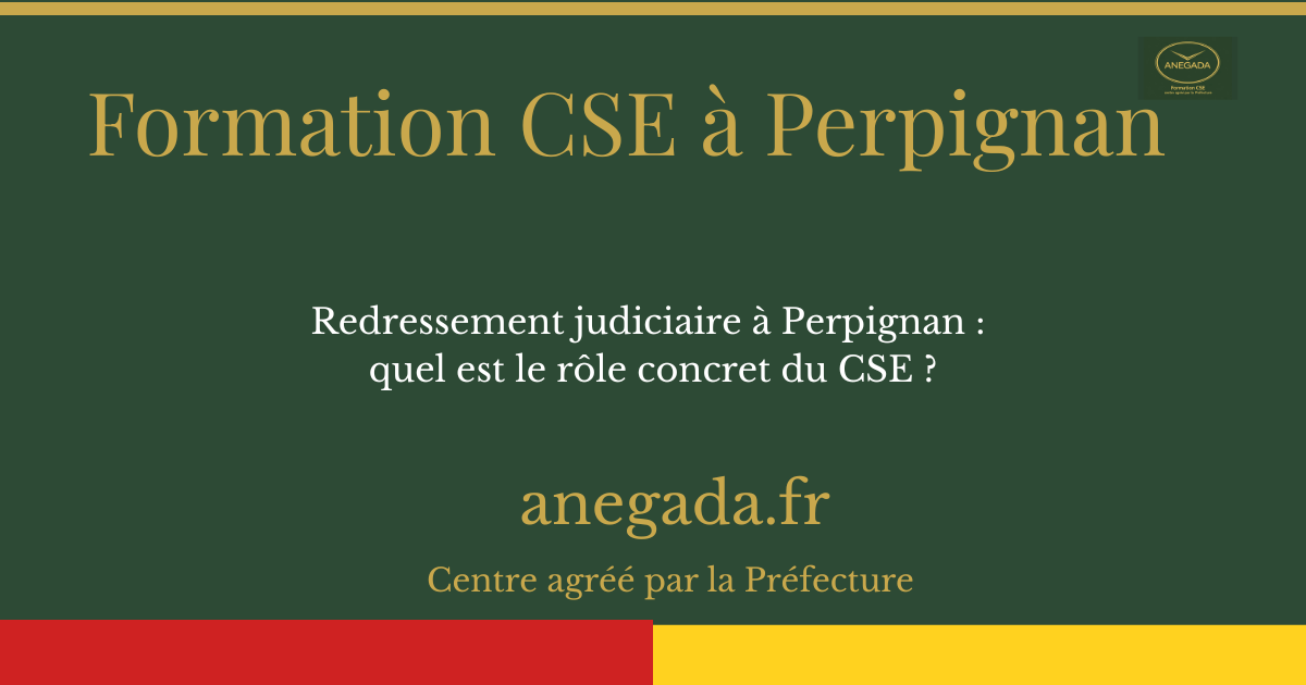 Redressement judiciaire à Perpignan : quel est le rôle concret du CSE ?