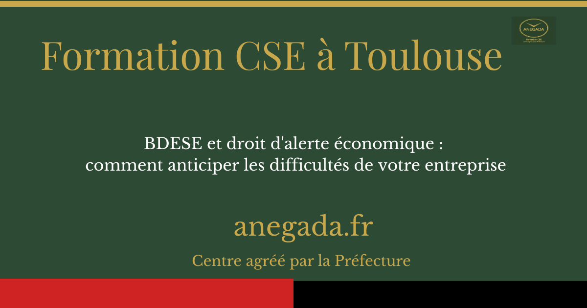 BDESE et droit d'alerte économique à Toulouse : comment anticiper les difficultés de votre entreprise